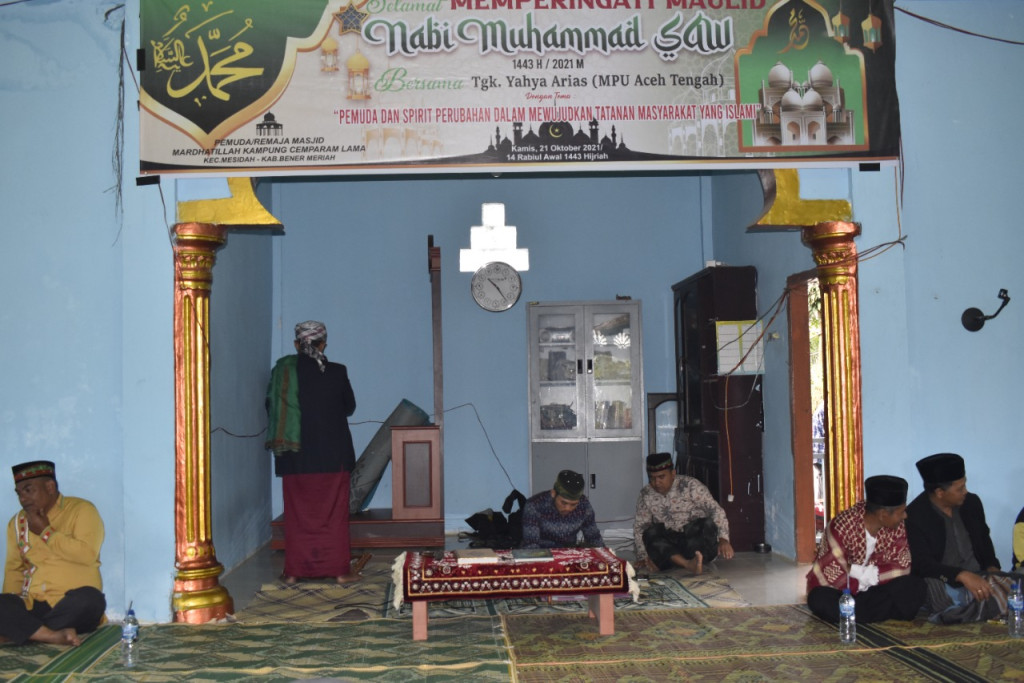 Penyambutan Maulid Nabi MUHAMMAD SAW di Kampung Cemparam Lama
